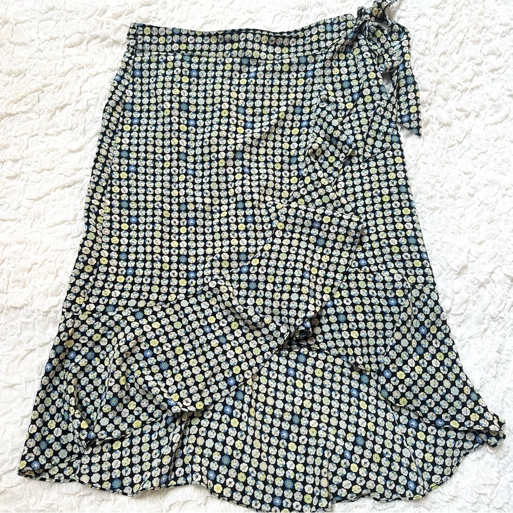 Ideology Silk Wrap Skirt Size 6